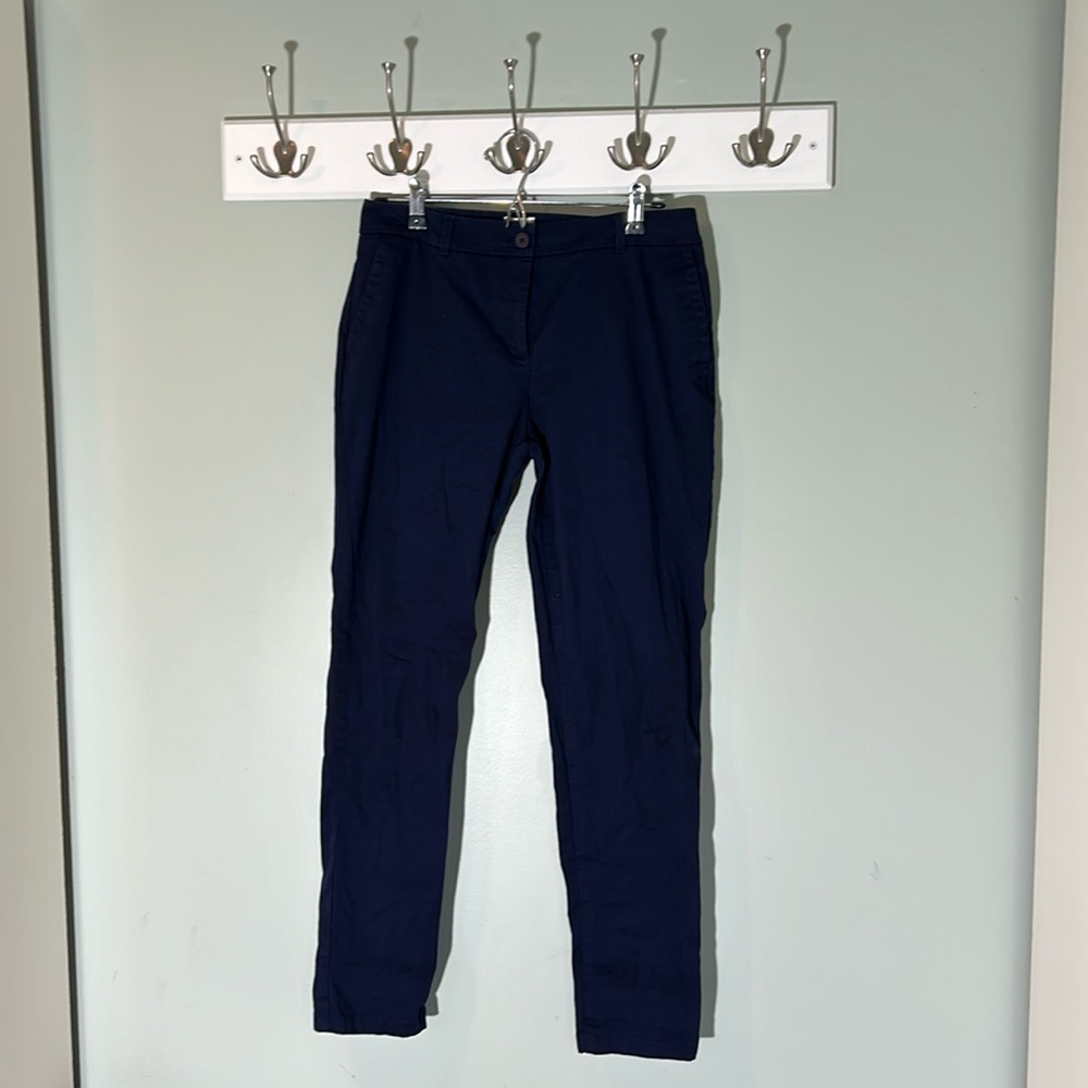 Talbots Women's Size 4 Signature Fit Navy Blue